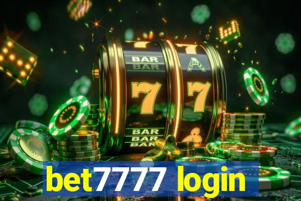 bet7777 login